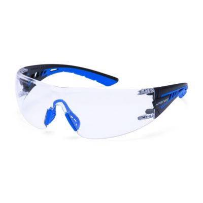 Portwest Schutzbrille Tech Look Lite KN, PC/TPE, glasklar-transparent