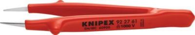 Präzisionspinzette L.130mm ger.verchr.KNIPEX