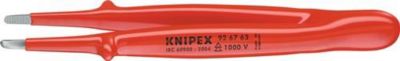 Präzisionspinzette L.145mm ger.verchr.KNIPEX