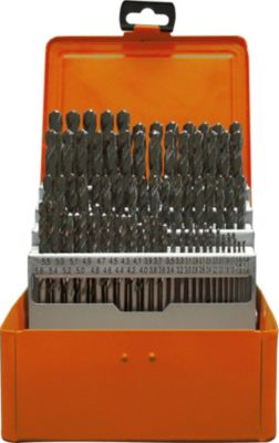 Projahn Bohrerkassette ECO, HSS-R, 91-teilig, Ø 1–10 mm / 0,1 mm Schritte
