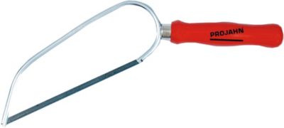Projahn PUK Handsägebogen Nr. 305, fester Holzgriff, inkl. Universalsägeblatt, Blattlänge 150 mm, orange/silber