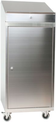 Pultschrank, Edelstahl, H 1340 x B 500 x T 500 mm