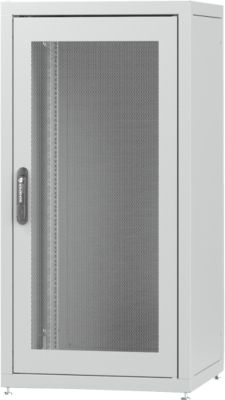 PX Netzwerkschrank, Stahlblech, pulverbeschichtet/verzinkt, mit Sichtglas, B 600 x T 800 x H 1200 mm