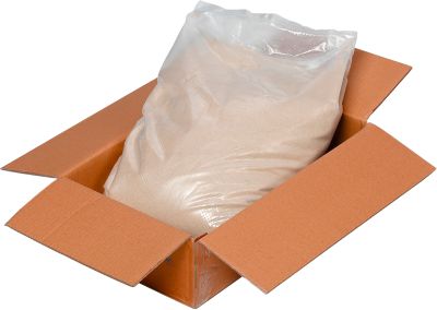 Quarz-Silbersand, wäschefeucht, Körnung 0,1-0,5 mm, 25 kg