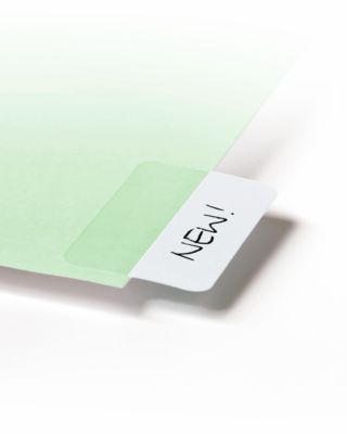 Quick Tab Beschriftungsreiter, wiederablösbar in Breite 40 mm, farbsortiert