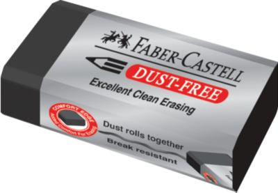 Radierer, Faber Castell Dust-free schwarz