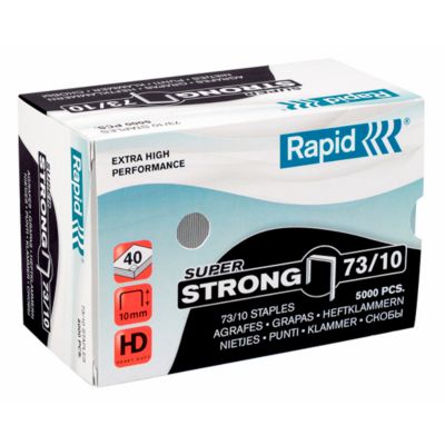 Rapid SuperStrong Heftklammern 73/10, heftet von 10 bis 30 Blatt, 5.000 Stück