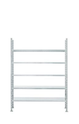 Rayonnage d’extension modulaire R 3000, 5 tablettes, laqué, P 300 mm