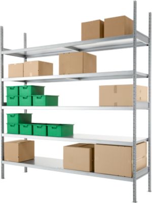 Rayonnage longue portée WR 3000, module de base, largeur 1994 mm, profondeur 400 mm
