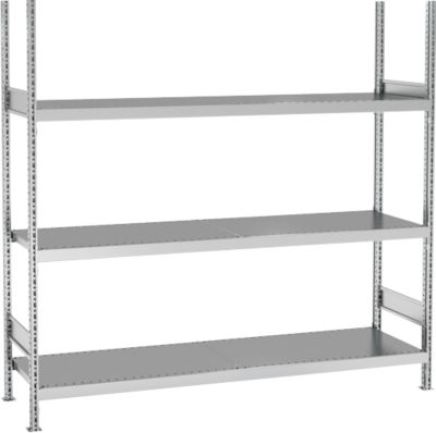 Rayonnage longue portée WR 3000, module de base, profondeur 400 mm, hauteur 1960 mm, largeur de module 2282 mm