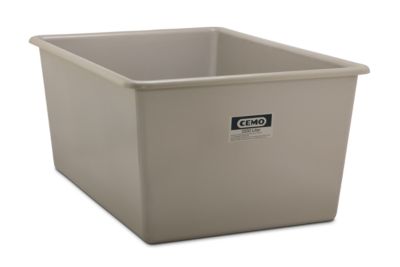 Rechteckbehälter Standard, GFK, 2200 l, grau