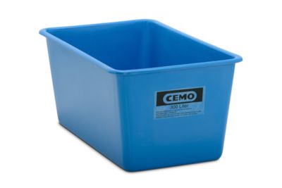 Rechteckbehälter Standard, GFK, 300 l, blau