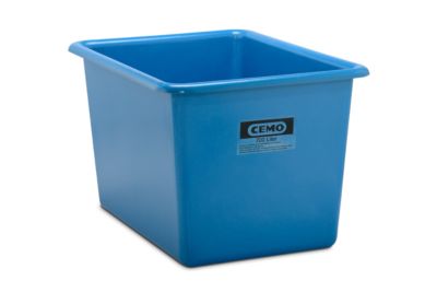 Rechteckbehälter Standard, GFK, 700 l, blau