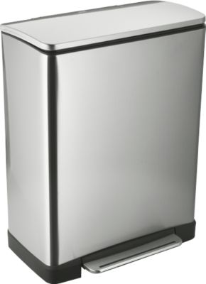 rechthoekige afvalverzamelaars - sof close - 1 x 18 l + 1 x 28 l