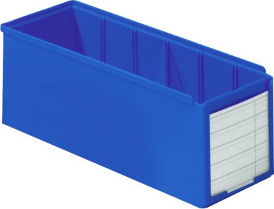 Regalkasten RK 300, 6 Fächer, blau
