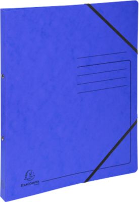 Ringhefter Exacompta, DIN A4, Rückenbreite 20 mm, 2 Rund-Ring Mechanik, blau