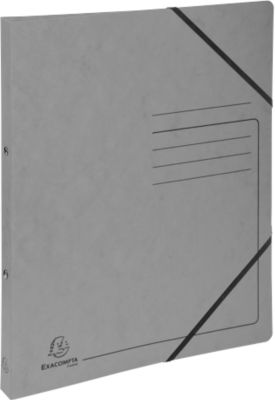 Ringhefter Exacompta, DIN A4, Rückenbreite 20 mm, 2 Rund-Ring Mechanik, grau
