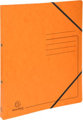 Ringhefter Exacompta, DIN A4, Rückenbreite 20 mm, 2 Rund-Ring Mechanik, orange