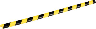 Rohrschutzprofil Durable P30, selbstklebend, für Innen- & Außenbereich, für Rohre mit ⌀ 20-40 mm, L 1000 mm, PU-Schaum, gelb/schwarz