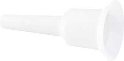 Rohrstutzen für Fasstrichter, Trichteröffnung 253 mm, Ø 50 mm, natur