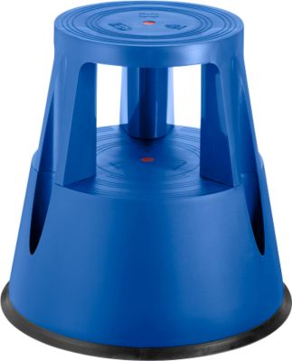 Rollhocker, blau