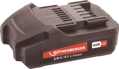 ROTHENBERGER Akku CAS 18 V 2,0 Ah Li-Power, Li-Ion, Coolpack-Technologie, AMPShare kompatibel