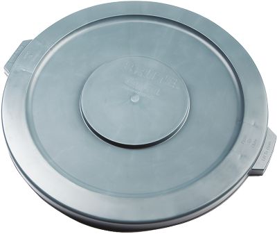 Rubbermaid Deckel Brute für Container 37 l, rund, Ø 406 mm, Polyethylen, grau