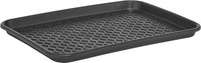 Schäfer Shop Genius Abtropfschale KST für FS Putzmittelschränke, Kunststoff schwarz, B 500 x T 400 x H 20 mm