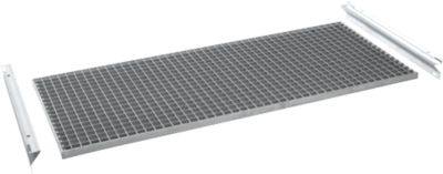 Schäfer Shop Genius Gitterrostboden FS, Stahl, B 993 x T 492 x H 30 mm, Zink, bis 80 kg