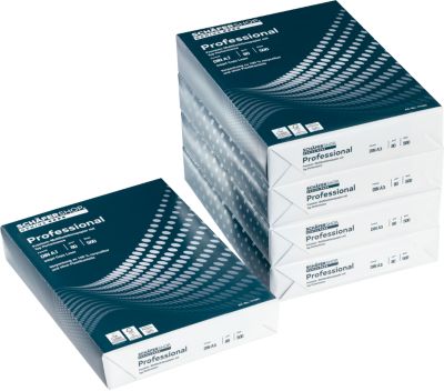 Schäfer Shop Genius Kopierpapier Professional, DIN A3, 80 g/m², hochweiß, 1 Karton = 5 x 500 Blatt