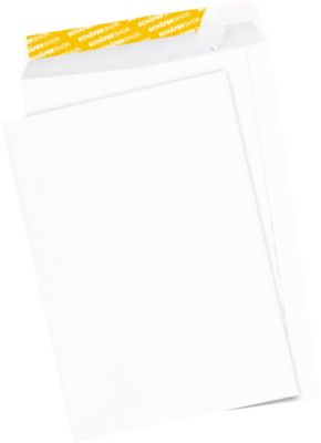 Schäfer Shop Genius Versandtaschen, haftklebend, ohne Fenster, C4, 90 g/m², 250 Stück, Papier, weiß