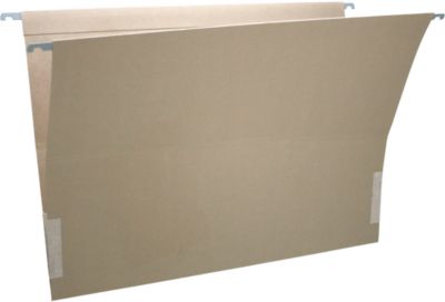 Schäfer Shop Pure Hängemappen, DIN-A3-Format, seitlich offen, mit Leinenfröschen, 25 Stück