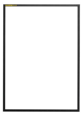 Schäfer Shop Pure Magnetrahmen SSI Standard, A3 Hochformat, schwarz, 5 Stück