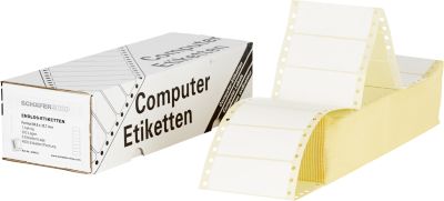 Schäfer Shop Select Endlos-Etiketten, 1-bahnig, 88,9 x 35,7 mm, 4000 Stück