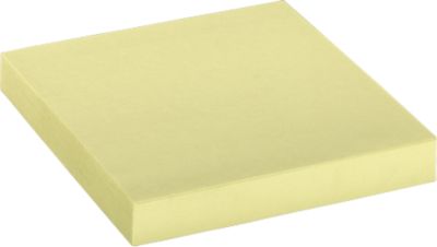 Schäfer Shop Select Haftnotizen, 75 x 75 mm, 1 x 100 Blatt, gelb