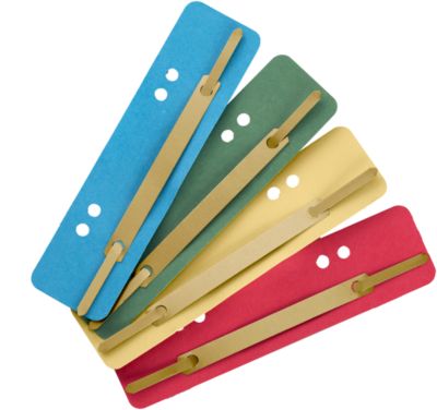 Schäfer Shop Select Karton-Heftstreifen, DIN A5, farbsortiert, 200 St.