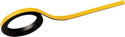 Schäfer Shop Select Magnetstreifen, beschriftbar, 2 Stück, L 1000 x B 5 mm, gelb