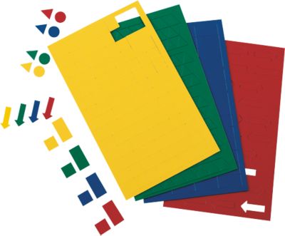 Schäfer Shop Select Magnetsymbole Kreis, 50 Stück, grün