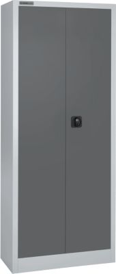 Schäfer Shop Select Materialschrank MS 2408, H 1935 mm, Leergehäuse, weissaluminium RAL 9006