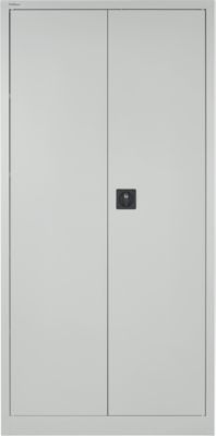 Schäfer Shop Select Materialschrank MSI 2609, Belastb. 50 kg je Boden, H 1935 mm, lichtgrau/lichtgrau