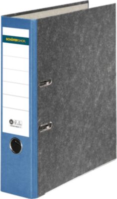 Schäfer Shop Select Ordner, DIN A4, Rückenbreite 80 mm, 20 Stück, blau