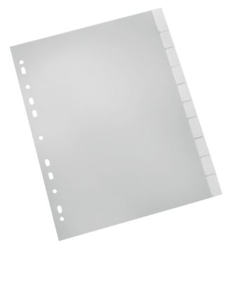Schäfer Shop Select PP-Register mit Wechseltaben, zur freien Verwendung, Zahlen 1-10, einzeln
