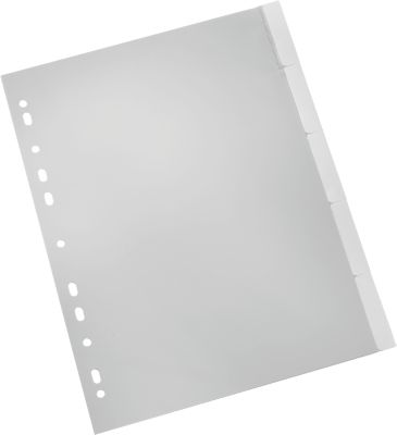 Schäfer Shop Select PP-Register mit Wechseltaben, zur freien Verwendung, Zahlen 1-5, einzeln