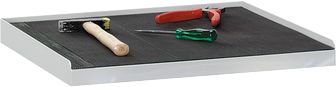 Schäfer Shop Select Riffelgummiauflage, für Werkzeugschränke, 495 x 495 mm