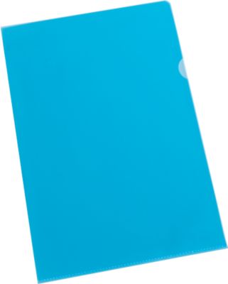 Schäfer Shop Select Sichthülle, DIN A4, genarbt, 25 Stück, blau