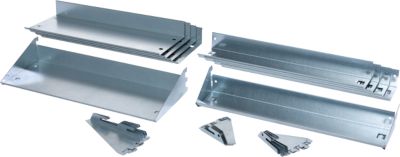 Schäfer Shop Select Türregalböden, für Magazinschrank MS-M 2512, weißaluminium, 1 Satz