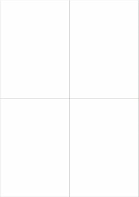 Schäfer Shop Select Universal-Etiketten, 105,0 x 148,0 mm = A6, Permanentkleber, 400 Stück