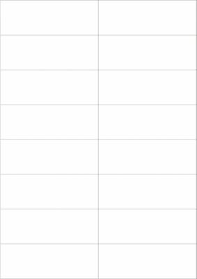Schäfer Shop Select Universal-Etiketten, 105,0 x 37,0 mm, Permanentkleber, 1600 Stück