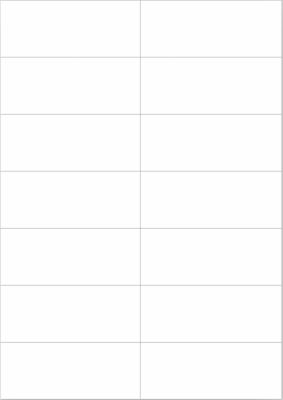 Schäfer Shop Select Universal-Etiketten, 105,0 x 42,3 mm, Permanentkleber, 1400 Stück