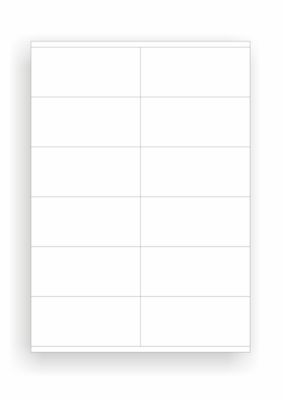 Schäfer Shop Select Universal-Etiketten, 105,0 x 48,0 mm, Permanentkleber, 1200 Stück